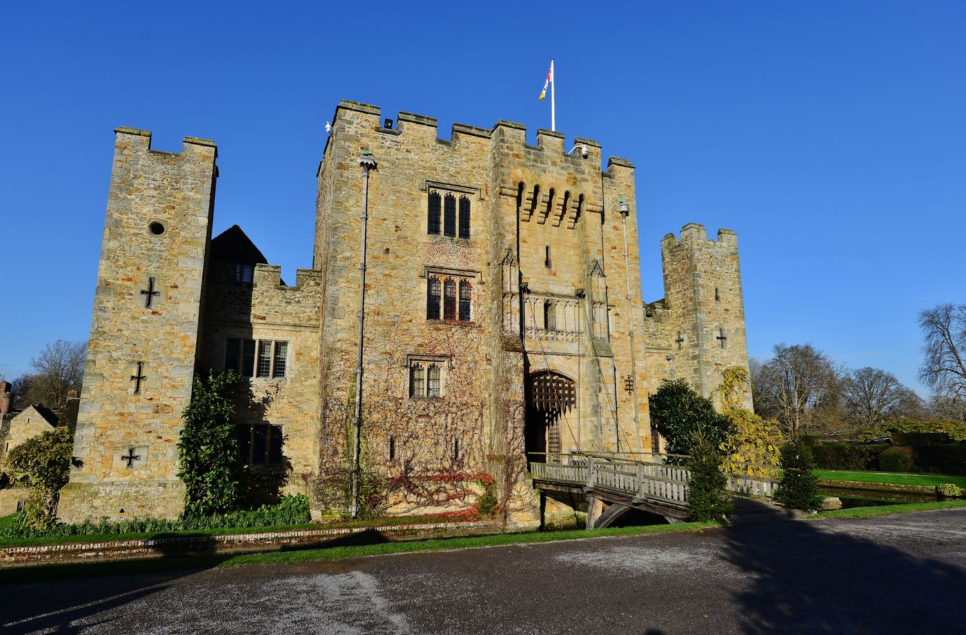 The gatehouse of Hever Castle
