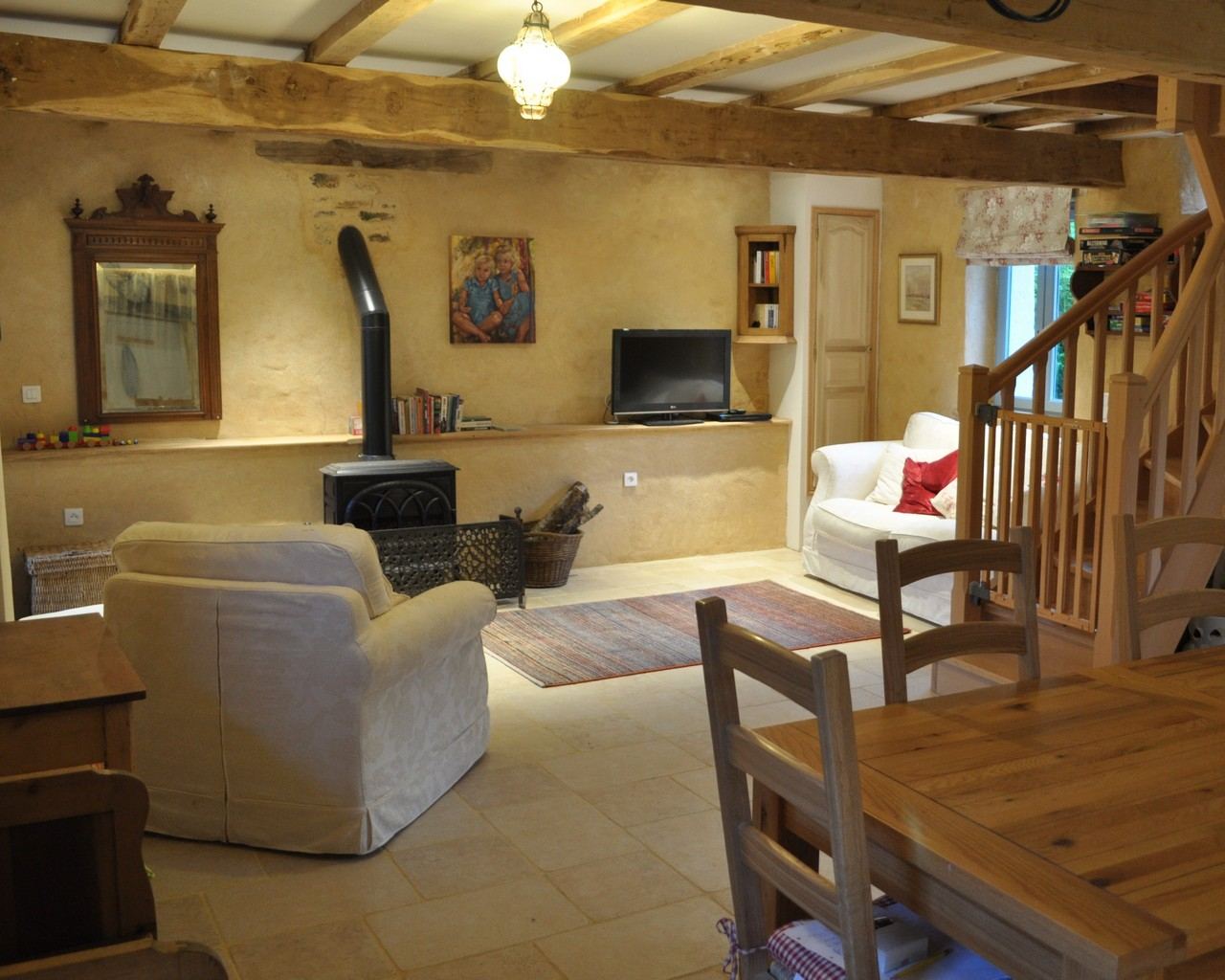 Sol du Mazel: Hope cottage living area