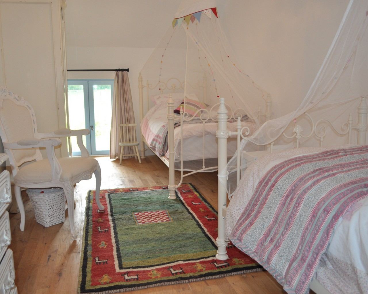 Sol du Mazel: Hope cottage twin bed room