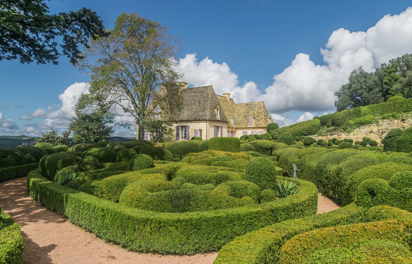 The clipped box gardens at Marqueyssac